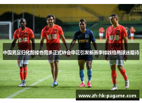 中国男足归化前锋费南多正式转会申花引发新赛季锋线格局球迷期待 中国男足归化前锋费南多正式转会申花引发新赛季锋线格局球迷期待